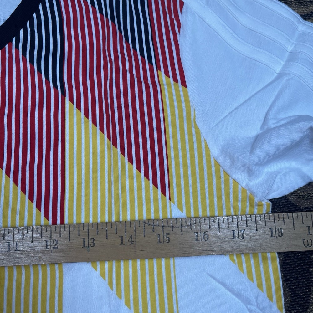 Mens Adidas Germany Retro Soccer Tee Shirt Size Small New - Picture 4 of 10